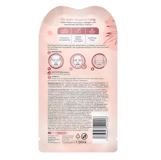 Sheet Mask Milky Coconut, 1 pc