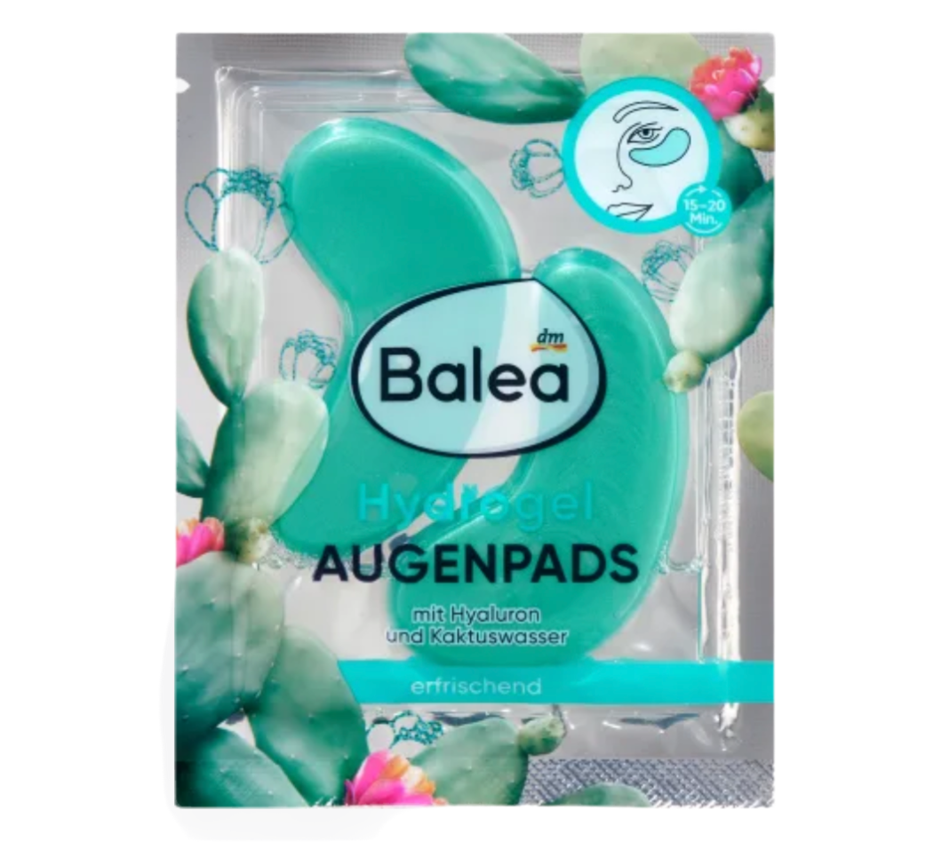Hydrogel Eye Pads Cactus Water (1 Pair), 2 Pieces