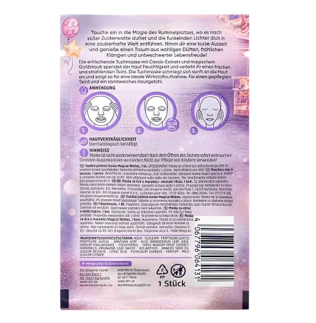 Sheet Mask Magical Wishes, 1 Piece