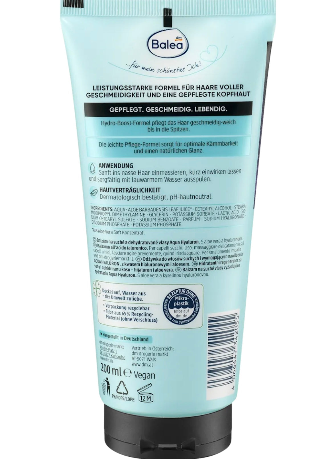 Conditioner Aqua Hyaluron, 200ml
